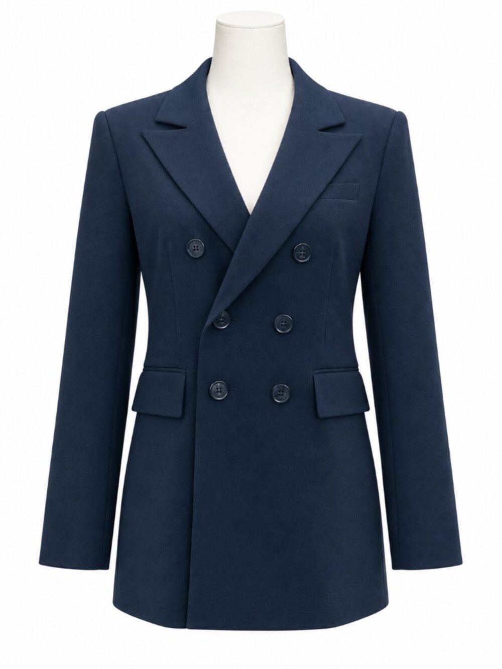 Favorite Daughter Women's The Phoebe Navy Blazer Size Medium - Picture 12 of 12